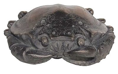 Crab Palm Charm - Bronze