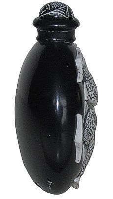 Black Marble Perfume Bottle