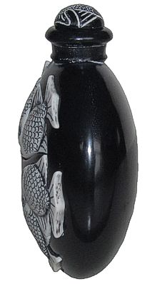 Black Marble Perfume Bottle