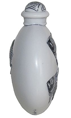 White Marble Perfume Bottle