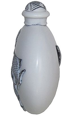 White Marble Perfume Bottle