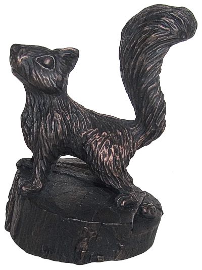 Chippi The Squirrel - Bronze Overlay