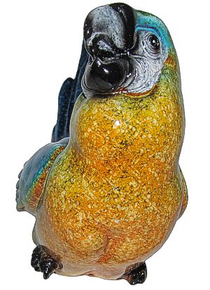 Blue Parrot - Large