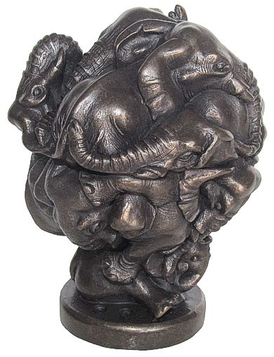 Artist Master Bronze Elephant