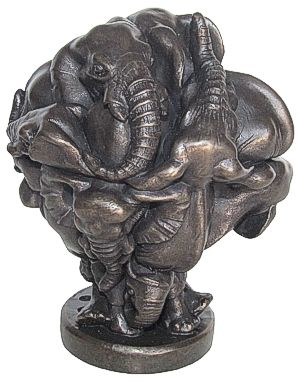 Artist Master Bronze Elephant