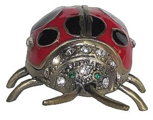 Ladybug - Jeweled Box