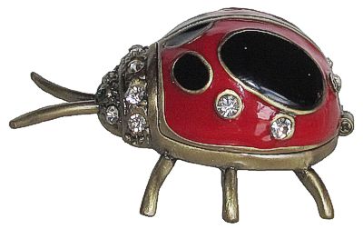 Ladybug - Jeweled Box