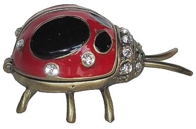 Ladybug - Jeweled Box