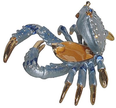 Blue Crab - Jeweled Box